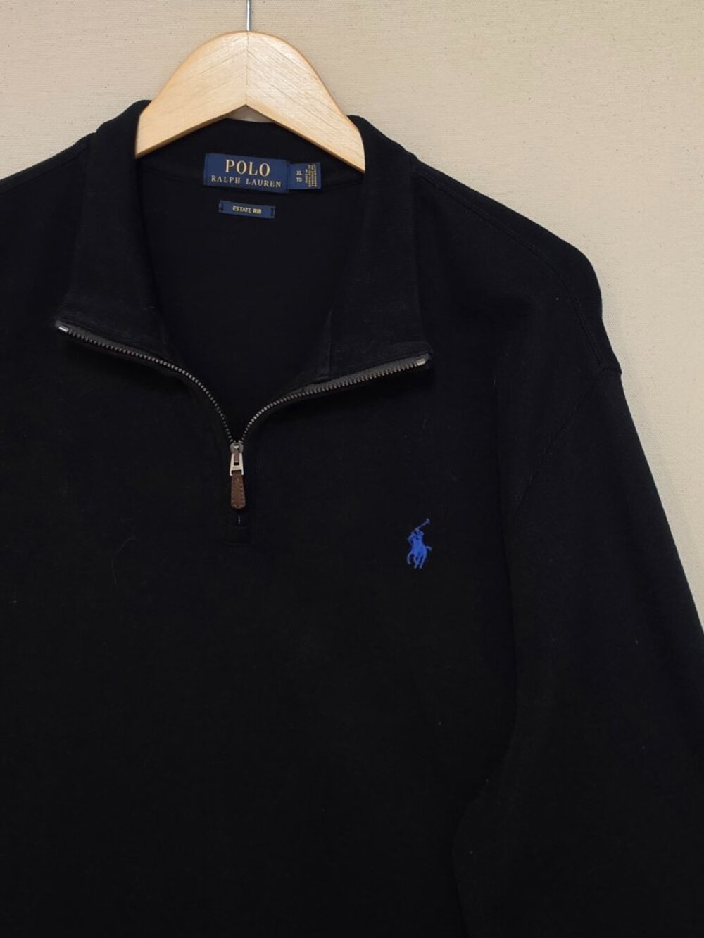 Polo Ralph Lauren Estate Rib Quarter Zip Pullover XL